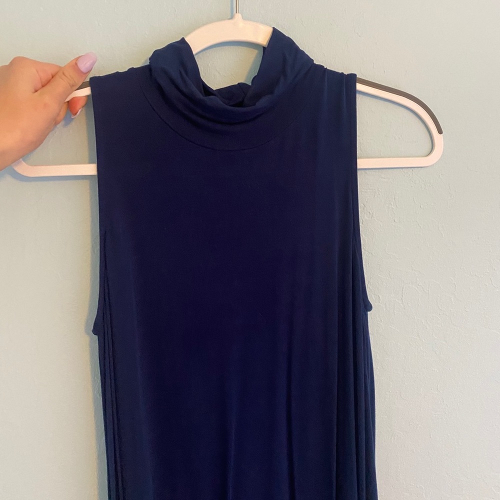 Francesca’s Navy Dress